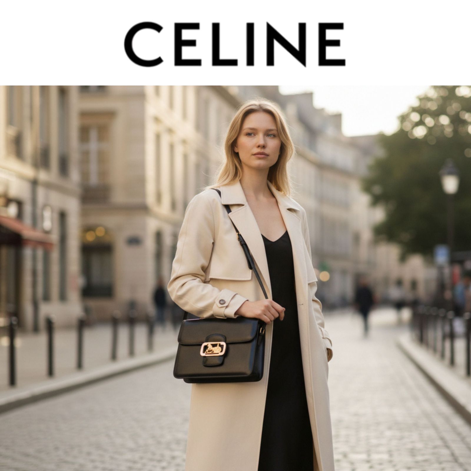 極美品/希少モデル】 CELINE セリーヌ 馬車金具 ホースキャリッジ