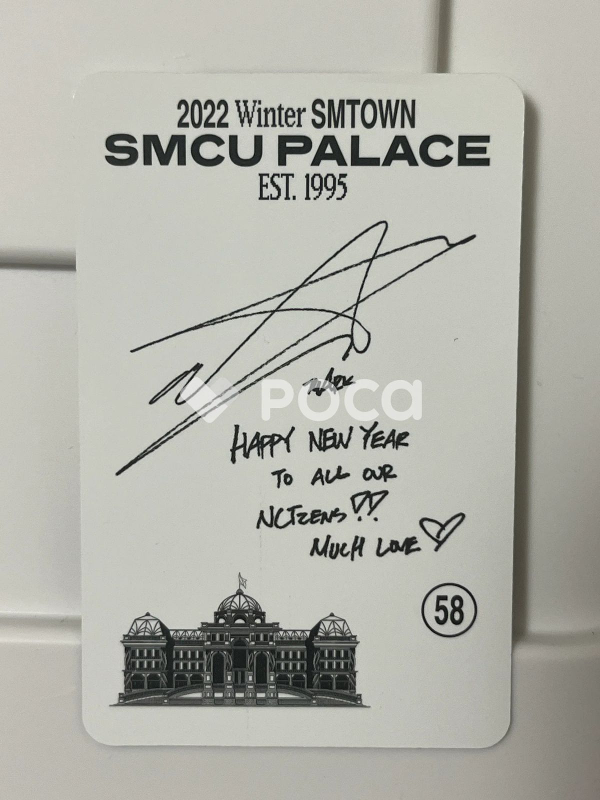 NCT マーク 2022 Winter SMTOWN : SMCU PALACE (GUEST. NCT 127