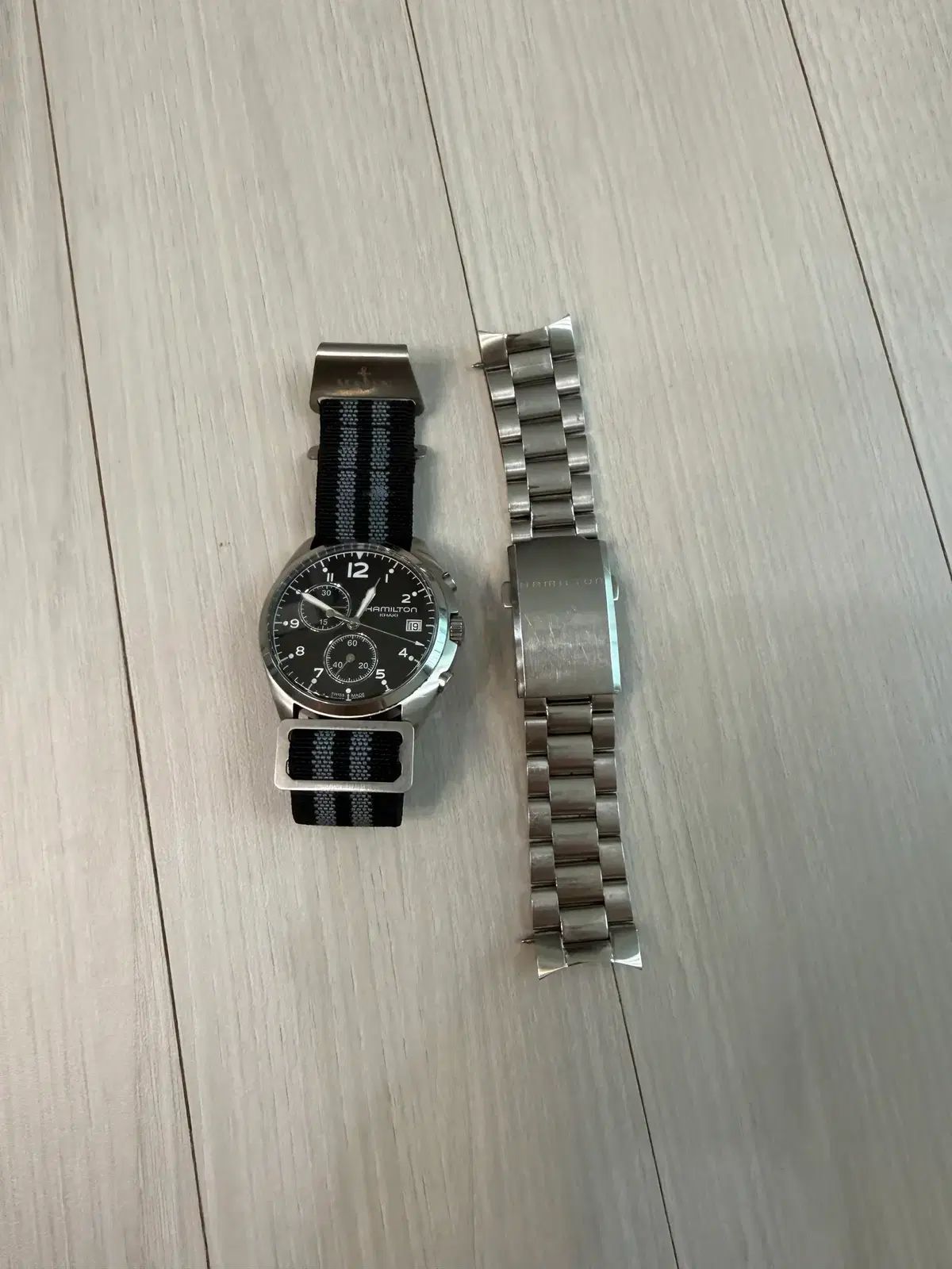 カーキ アビエーション ハミルトン H76512133 腕時計 時計 Chrono 