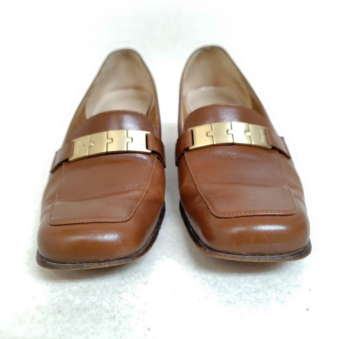 美品　フェラガモ　ローファー　茶色 美品 フェラガモ ローファー 茶色 楽天市場】フェラガモ ローファー