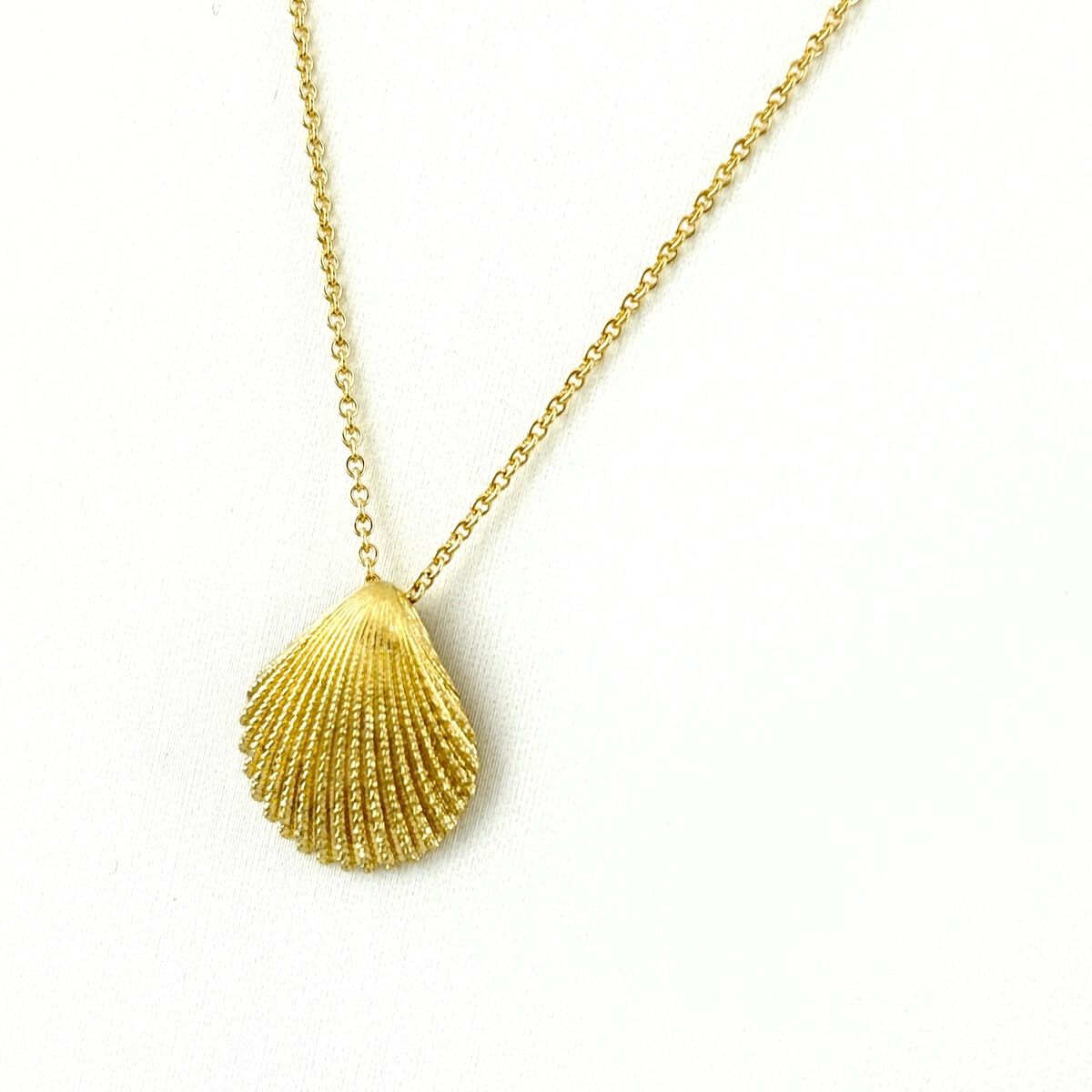 ティファニー TIFFANY&Co. シェル ネックレス YG イエローゴールド