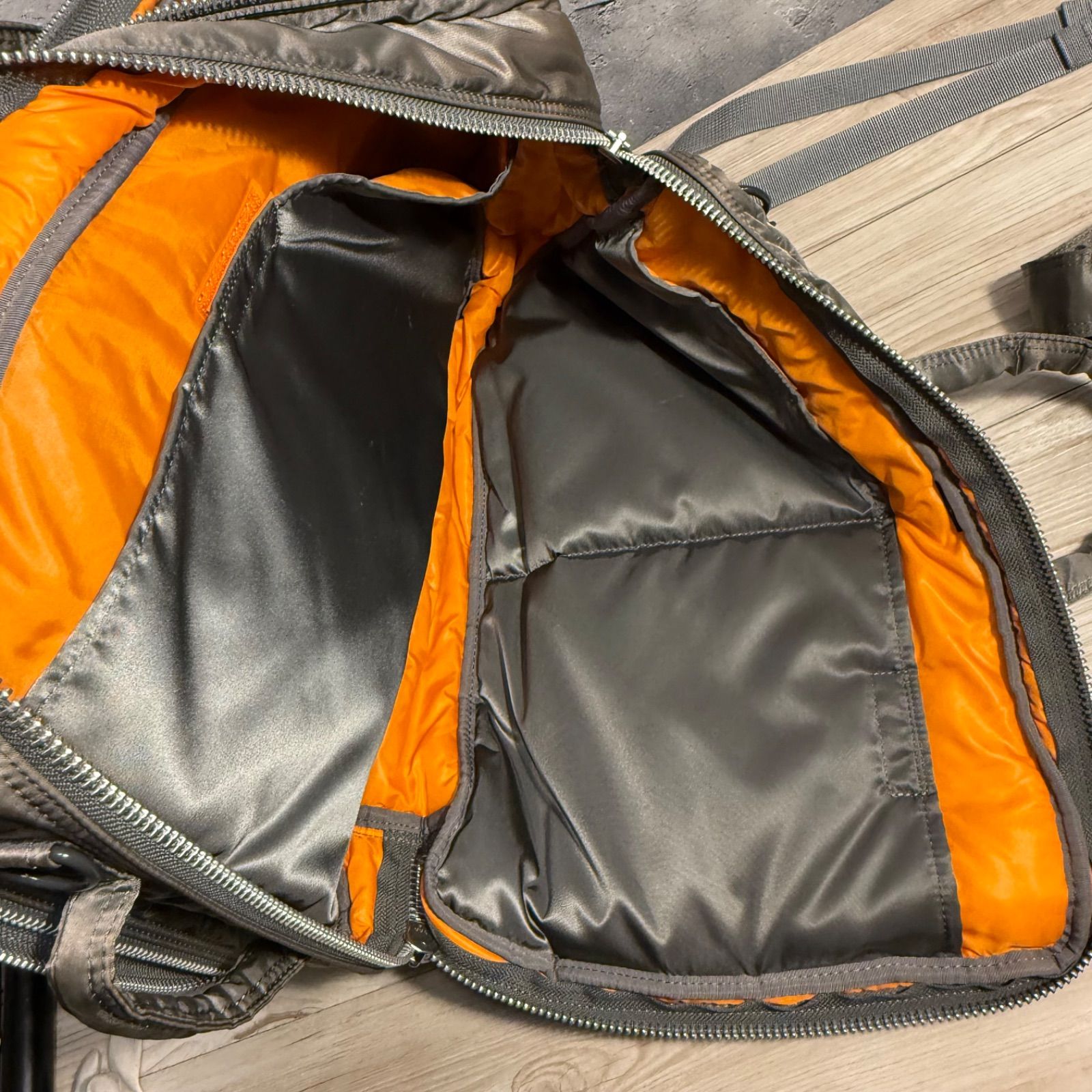 ✨PORTER ポーター タンカー 3WAY ビジネスバッグ シルバーグレー 二層