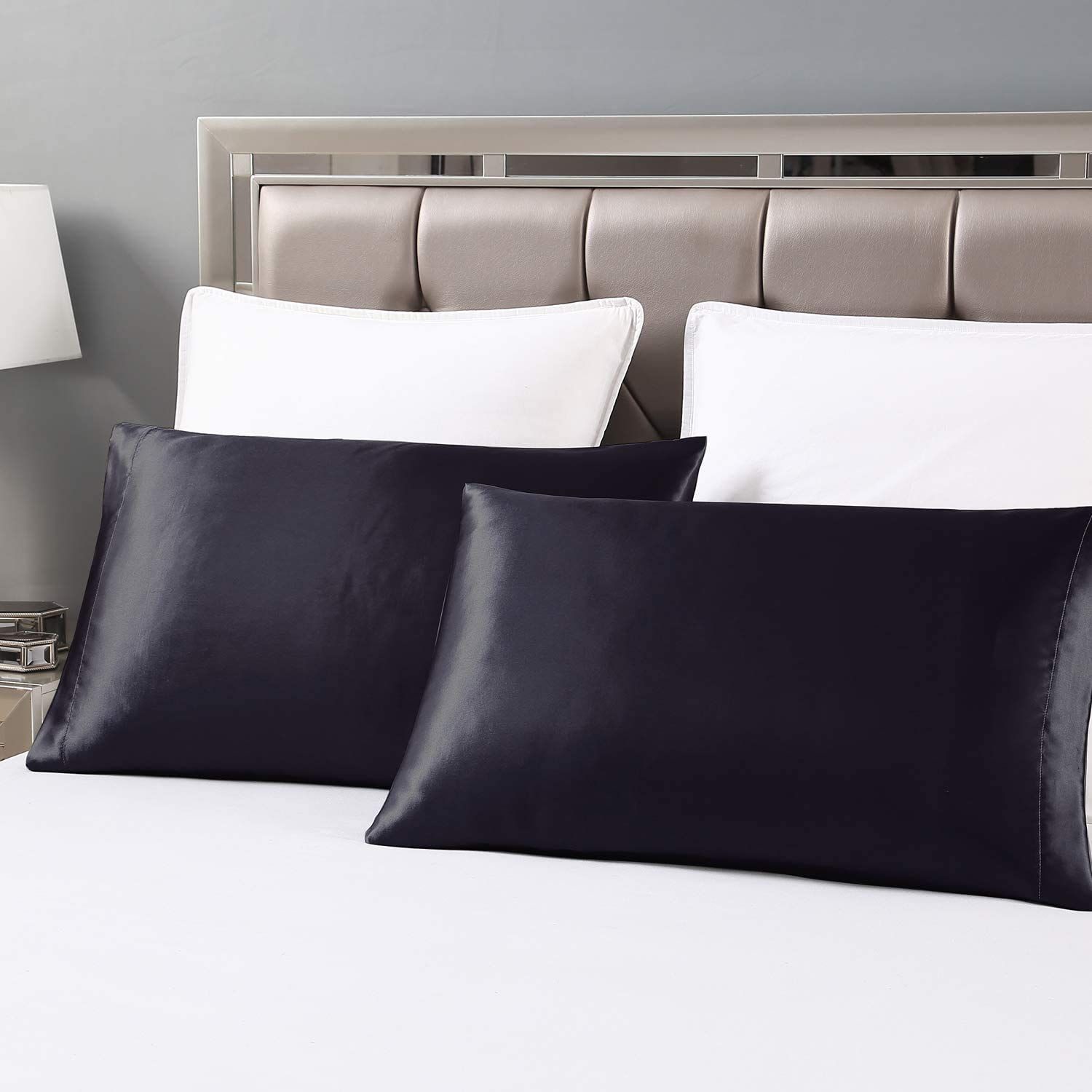 美肌 封筒式ピローケース 美髪 両面シルクタイプ サテンの枕カバー