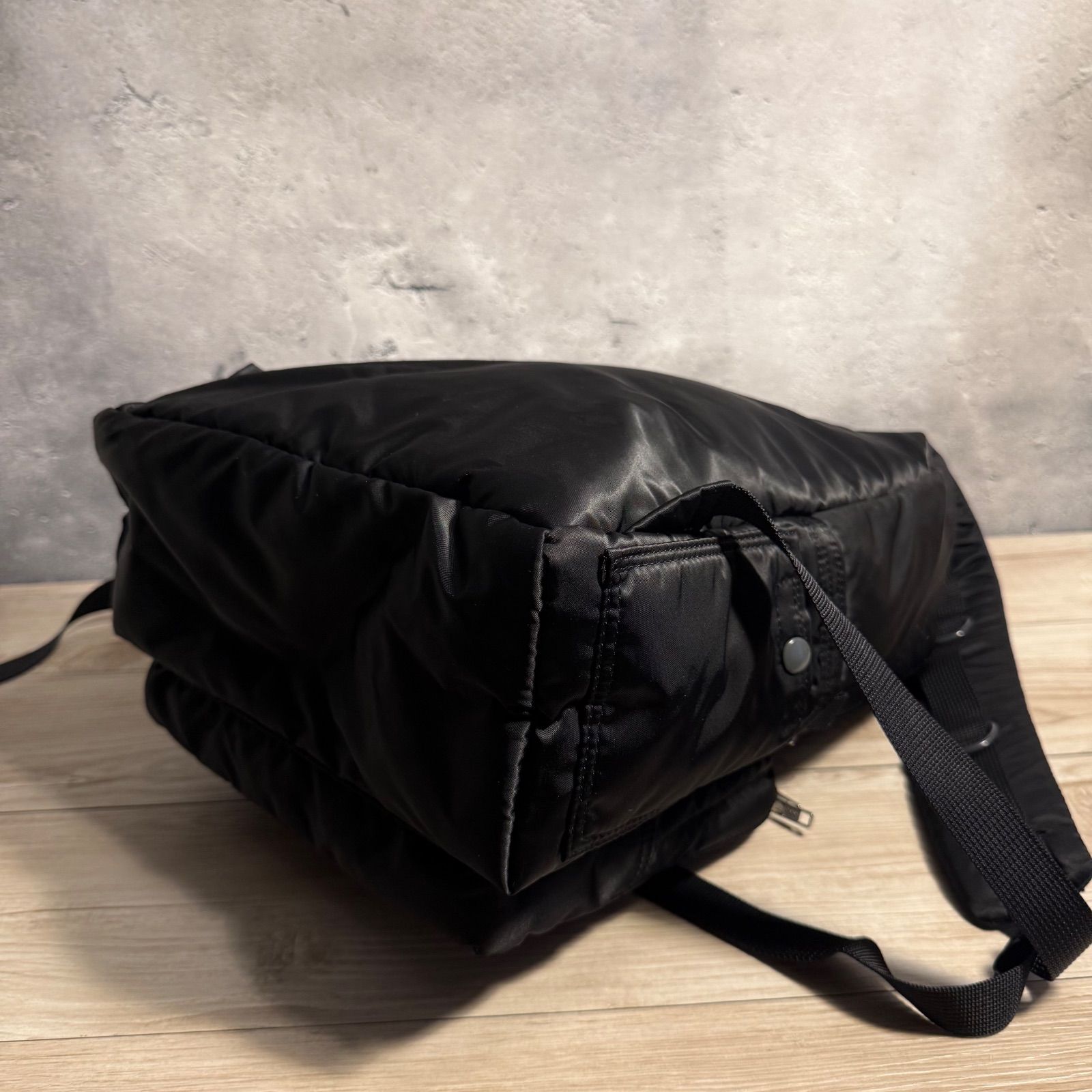 未使用級 ✨PORTER ポーター タンカー リュック ブラック デイパック 