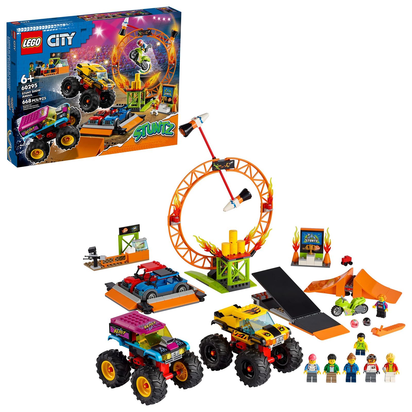 お買い得，新作 レゴ(LEGO) シティ スタントショー・アリーナ 60295 おもちゃ ブロック プレゼント 乗り物 のりもの 男の子 女の子 6歳以上 その他