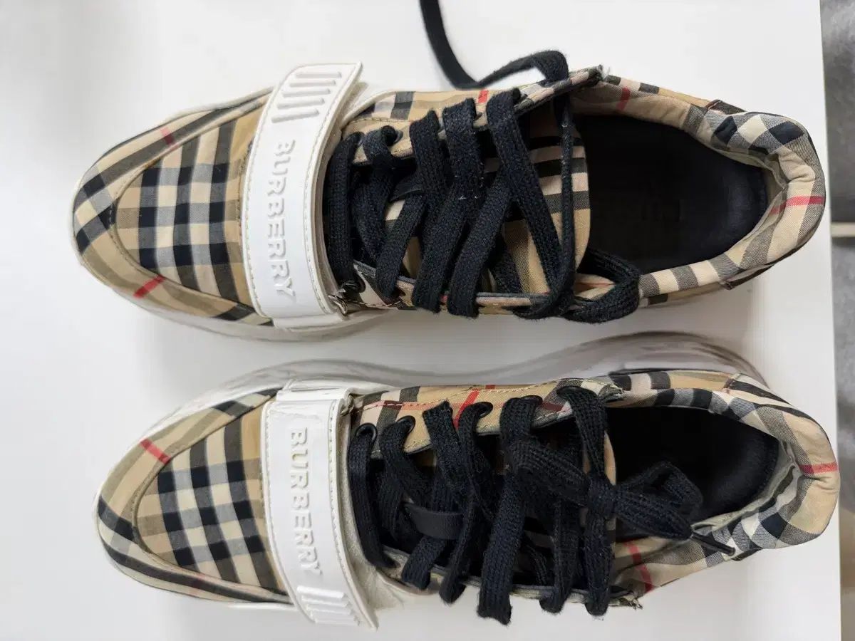 BURBERRY バーバリー スニーカー (バーバリー) コットン ヴィンテージ 