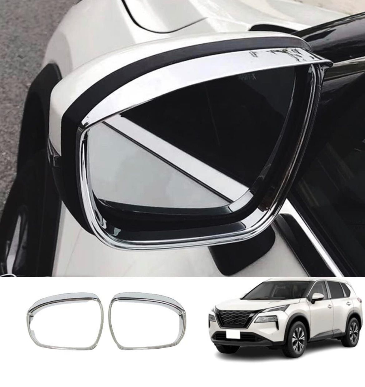 エクストレイル T33 X-TRAIL Serena C28 セレナドアミラーバイザー