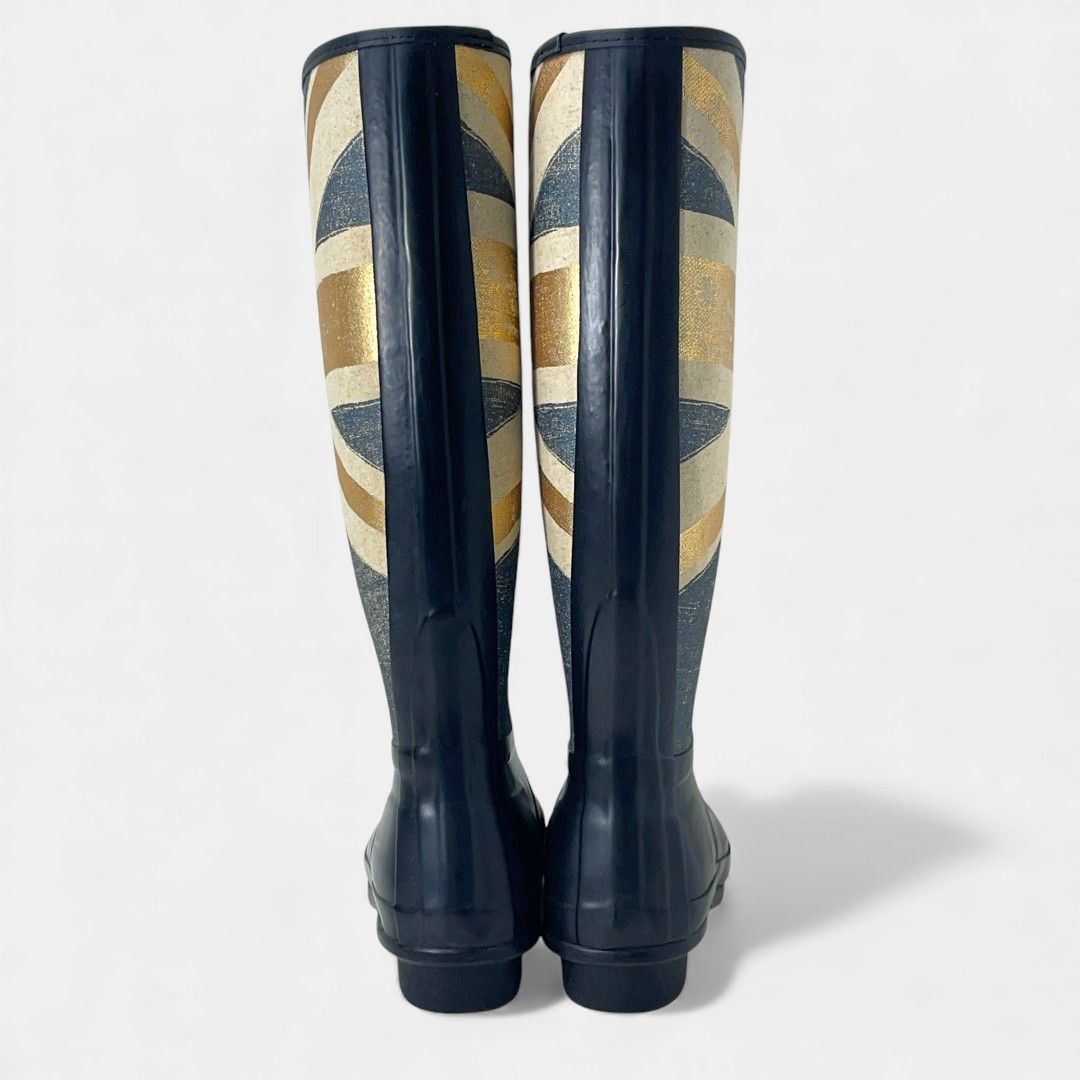 ハンター　HUNTER　レインブーツ　ユニオンジャック　UK6 限定品　長靴 HUNTER（ハンター） 長靴 ユニセックス ロングブーツ 7000 HUNTER 靴