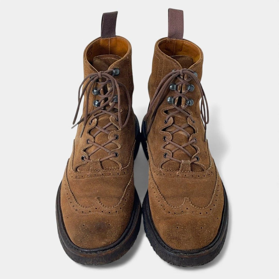 トリッカーズ ネペンテス 別注 コラボ ブラウン スエード ギリーブーツ