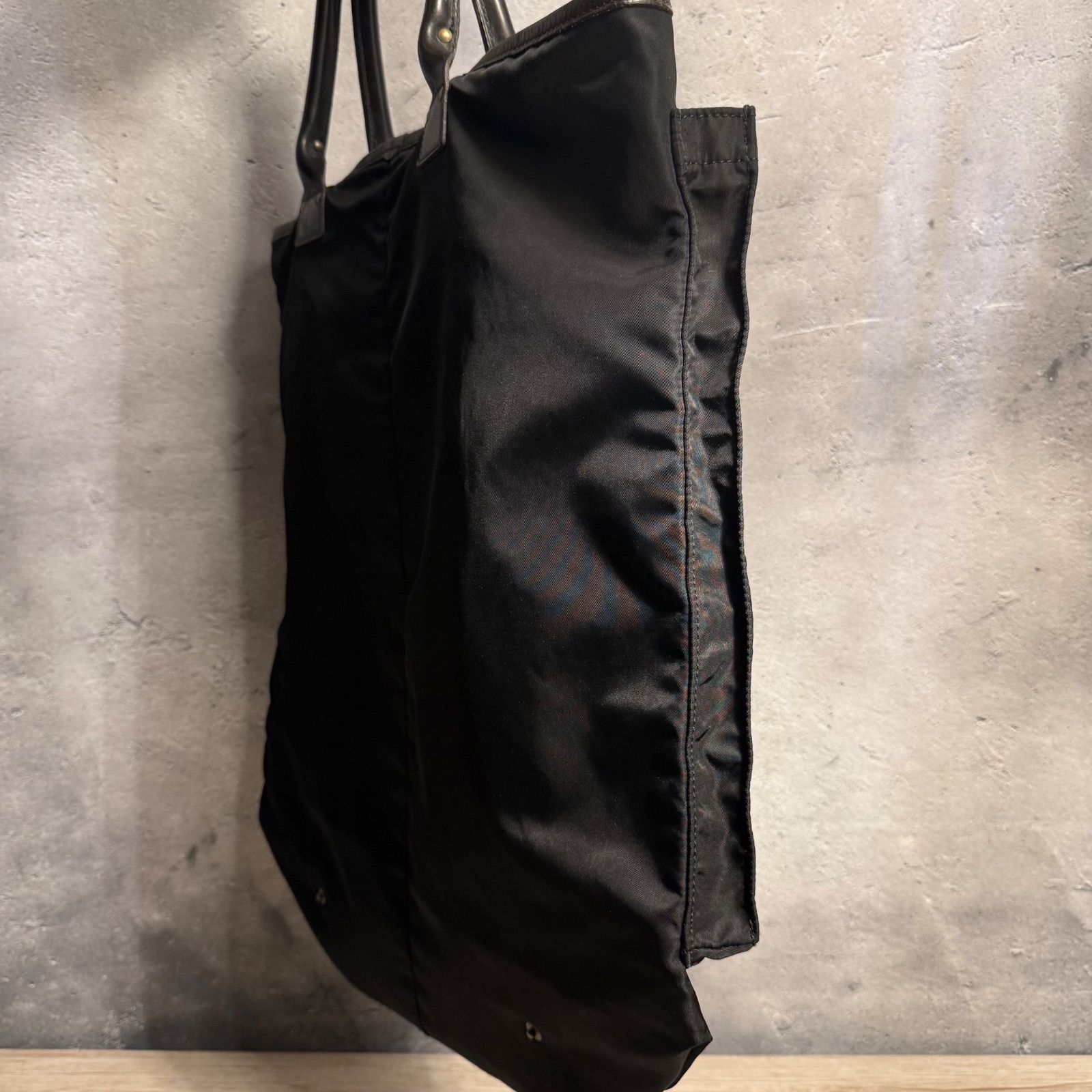 超希少！美品✨ Felisi 9237 ヘルメットバッグ 黒 レザー×キャンバス ✨Felisi フェリージ 9237 ヘルメットバッグ トート ビジネスバッグ