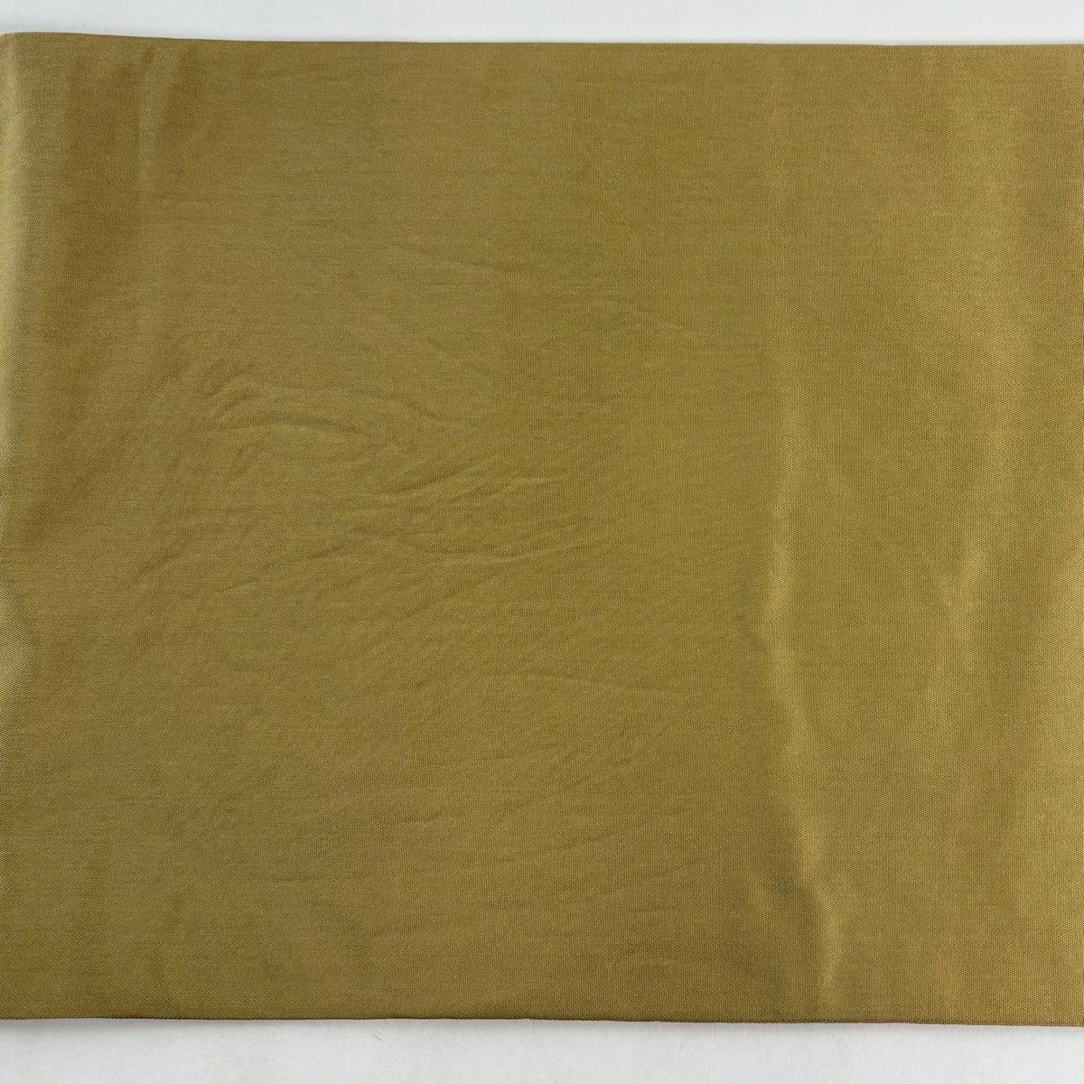 袋帯 名品 川島織物 落款 華文 鳳凰 金糸 箔 金色 六通 正絹 【中古