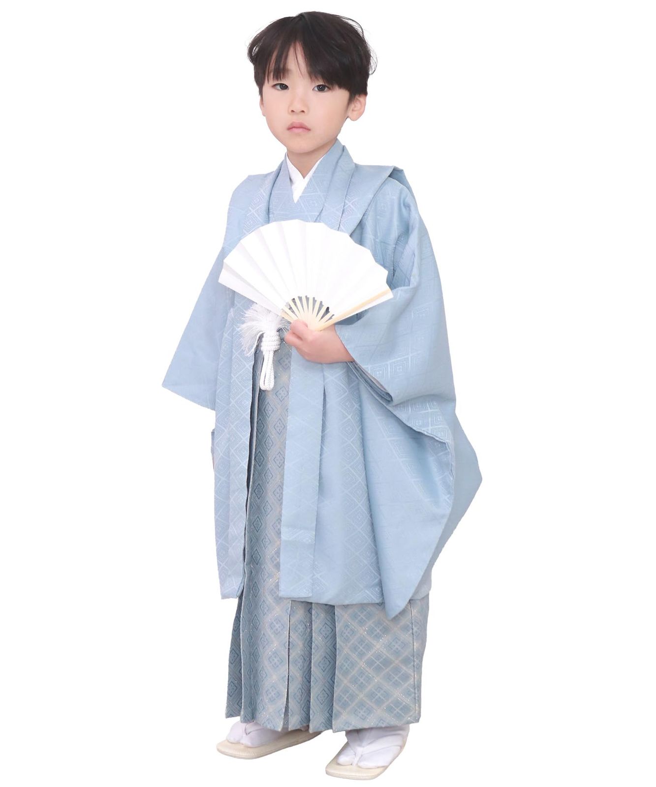 KYOETSU 七五三 5歳 男の子 着物 セット ブルー Amazon | [KYOETSU] [キョウエツ] 七五三 5歳 男の子 着物 セット 羽織