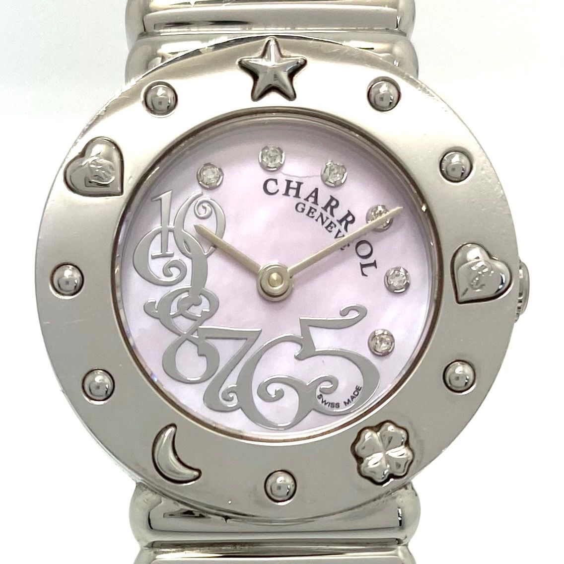 希少】腕時計 レディース シャリオール PHILIPPE CHARRIOL サントロペ