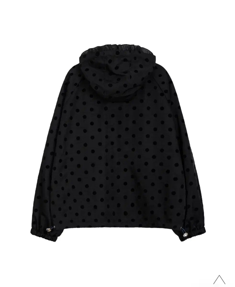 オヘシオ dot frill hooded windbreaker jumper - メルカリ
