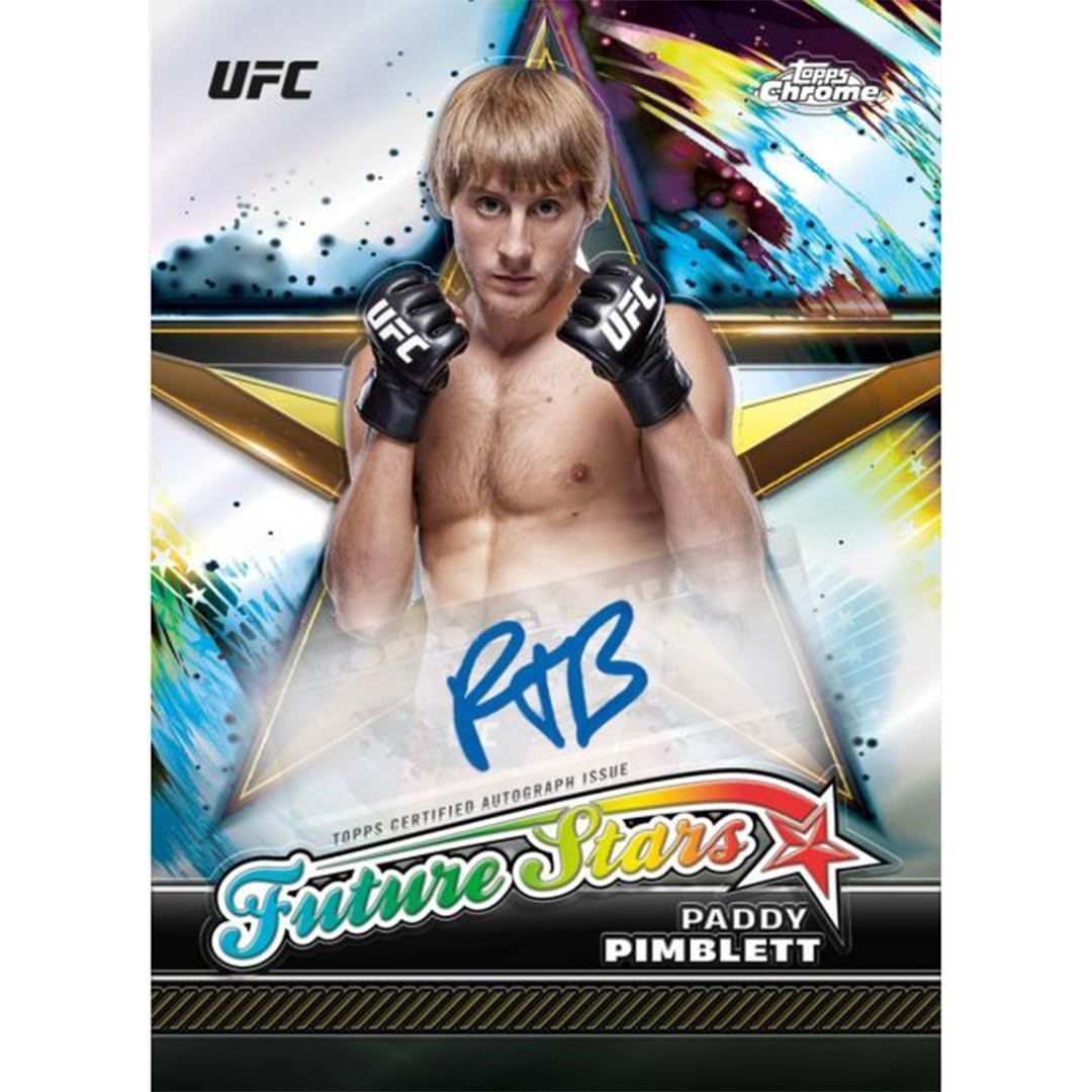Topps UFC Chrome 2024 - メガボックス:201ピース トレーディング