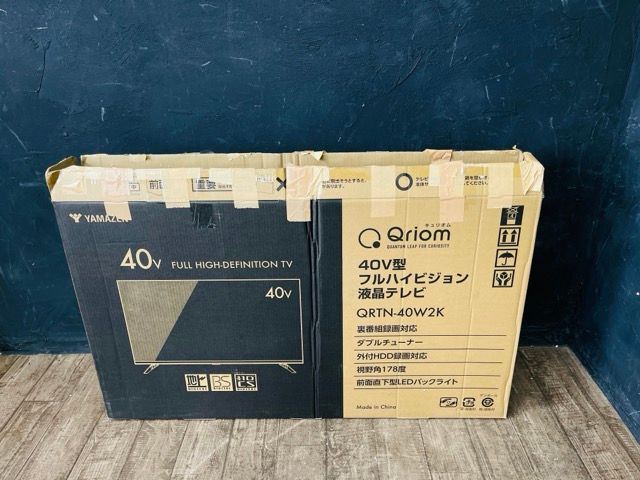 展示品 山善 キュリオム 40インチ 液晶テレビ 【中古】動作保証
