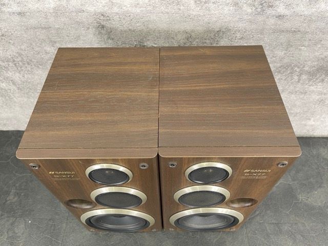 スピーカー ペアセット 【中古】動作保証SANSUI サンスイ S-X77 3