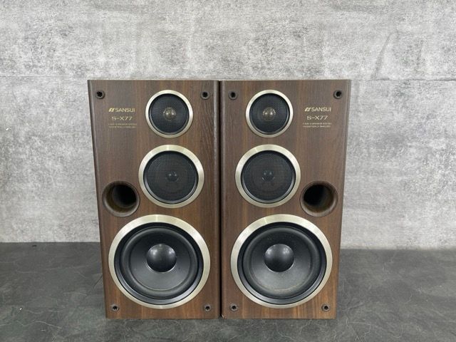 スピーカー ペアセット 【中古】動作保証SANSUI サンスイ S-X77 3