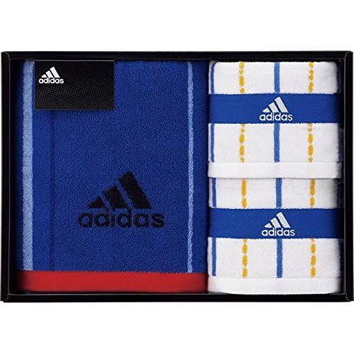 adidas アディダス タオルギフト 10箱セット 06-3629200 新品 アディダス タオルギフト ブラオ フェイスタオル1枚+タオル