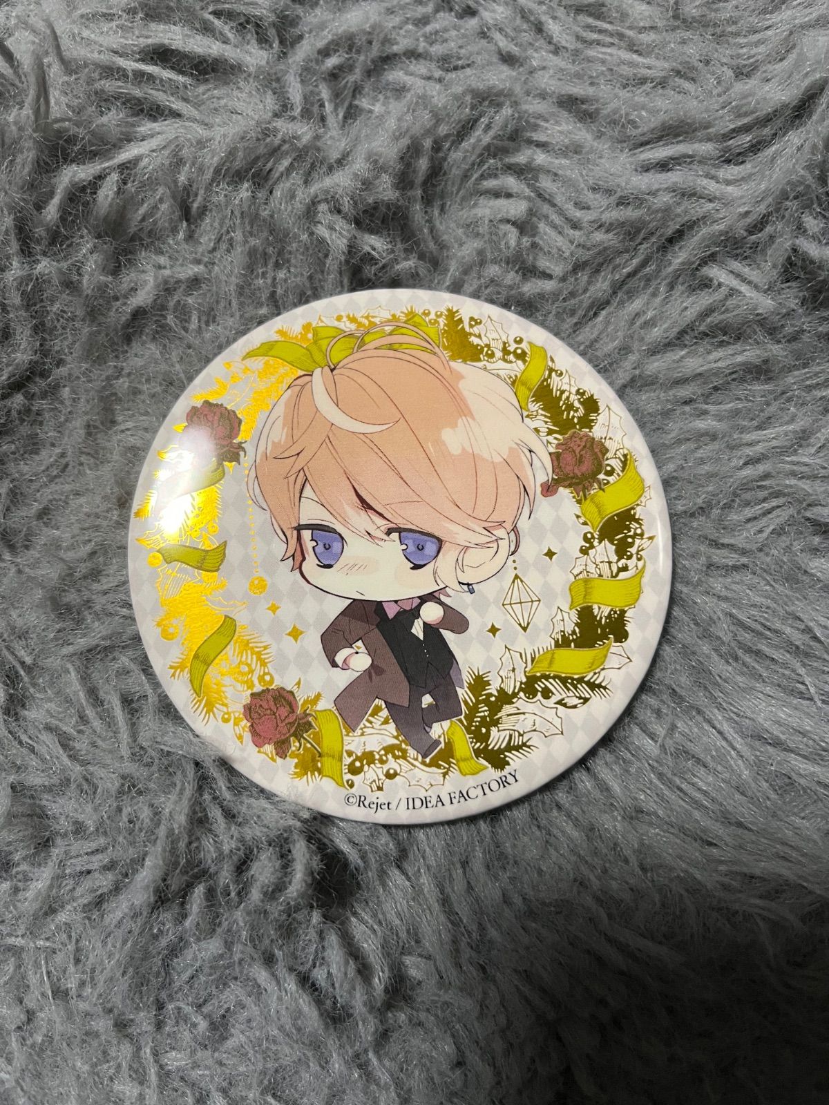 DIABOLIK LOVERS 香港限定 缶バッジ Bloody Bouquet ホロ ビッグ缶