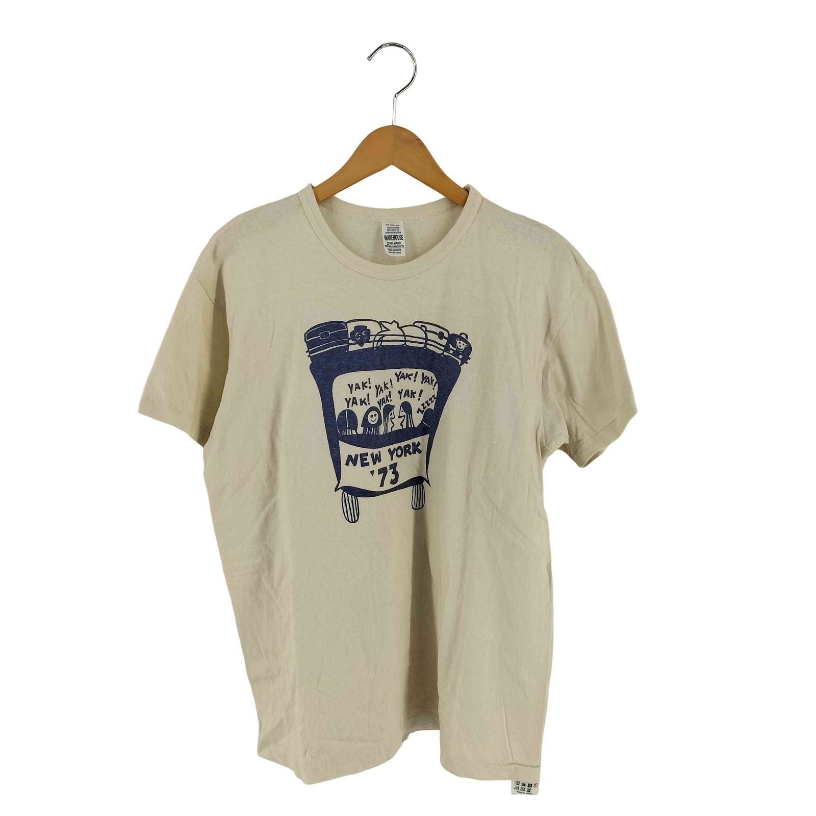 ウエアハウス WAREHOUSE NEW YORK 73 クルーネックTシャツ メンズ JPN：M 