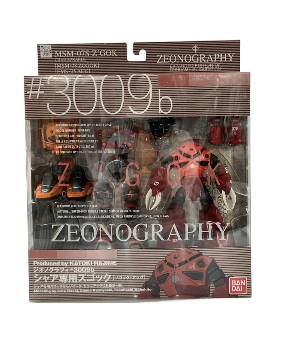 美品 バンダイ 機動戦士ガンダム ジオノグラフィ #3009b シャア専用