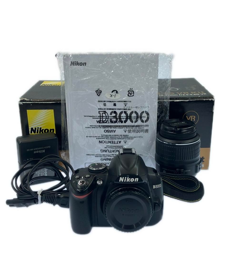 Nikon D3000 デジタル一眼レフ カメラ　訳あり　おまけ付き Nikon D3000 デジタル一眼レフ カメラ 訳あり おまけ付き Nikon D3000