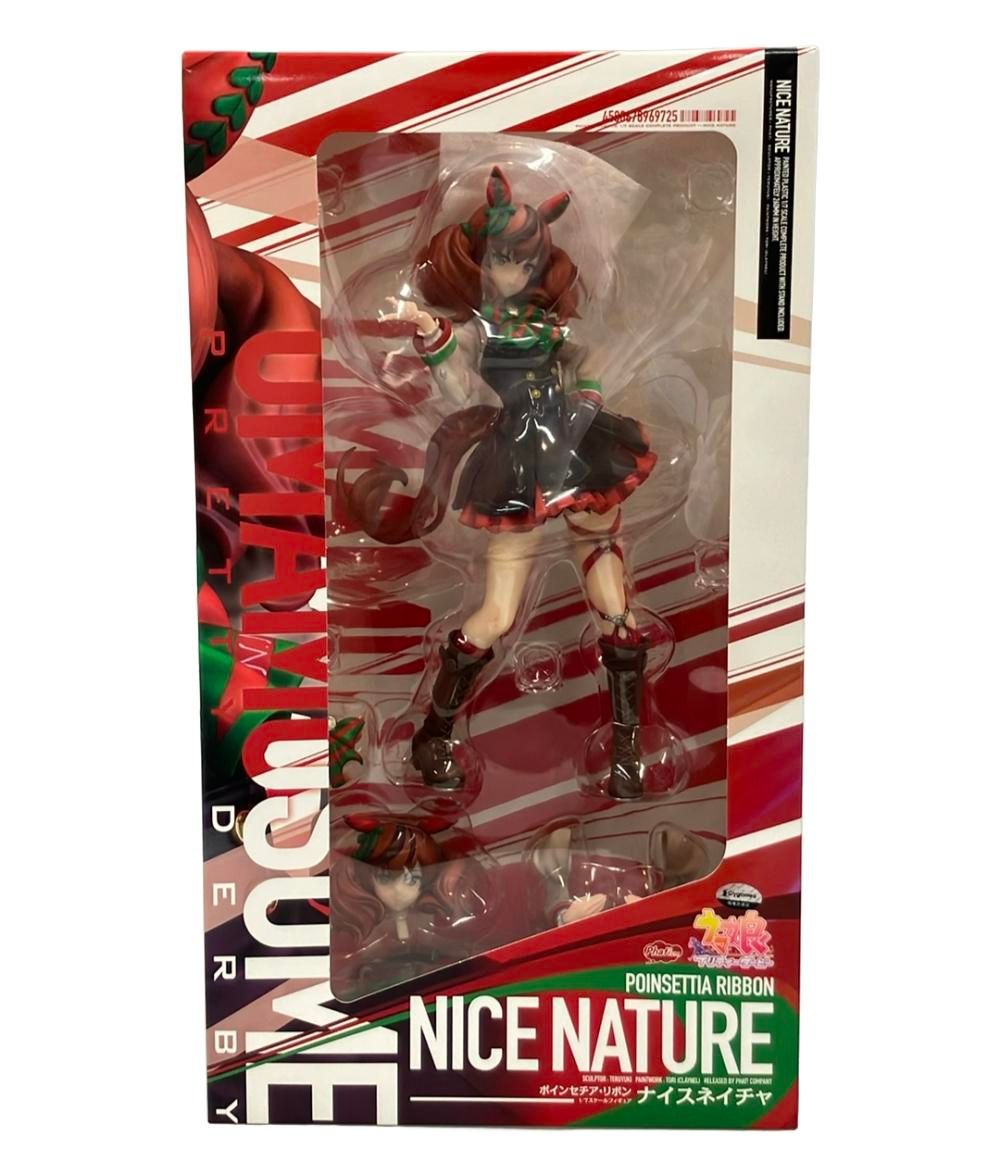 ナイスネイチャ ポインセチアリボン フィギュア ウマ娘」よりポインセチア・リボンの勝負服を纏ったナイスネイチャの