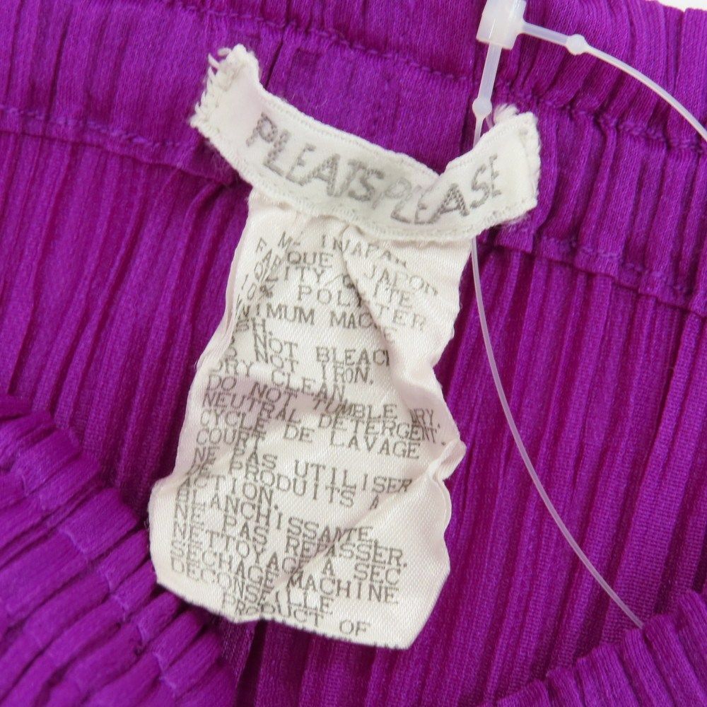 中古】プリーツプリーズ PLEATS PLEASE ポリエステル プリーツ