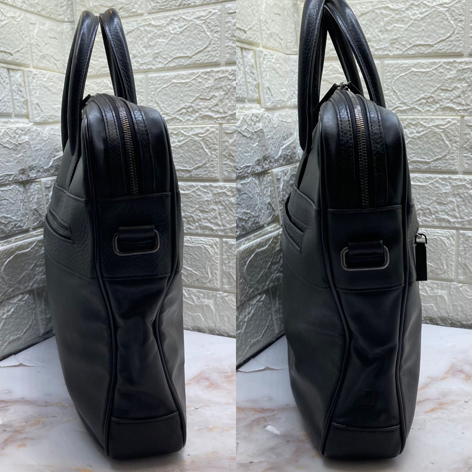 極美品　ダンヒル　ブリーフケース　ビジネスバッグ　レザー　ブラック　通勤 極美品 ダンヒル ブリーフケース ビジネスバッグ レザー ブラック 通勤