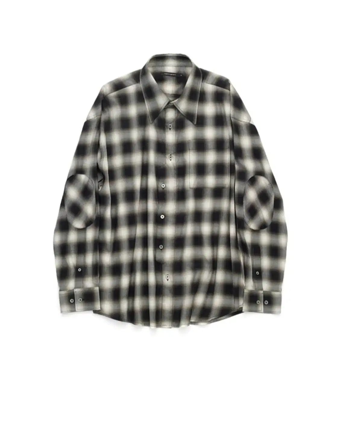 Hatchingroom Blue Archive(ブルーアーカイブ・ブルアカ) シャツ ブラック/GOLD オンブレ 4サイズ