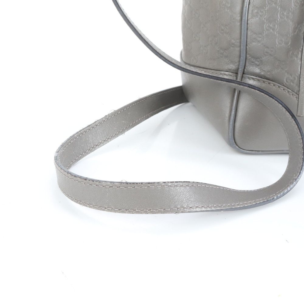 極美品 グッチ マイクロ グッチシマ レザー 2WAY ショルダーバッグ