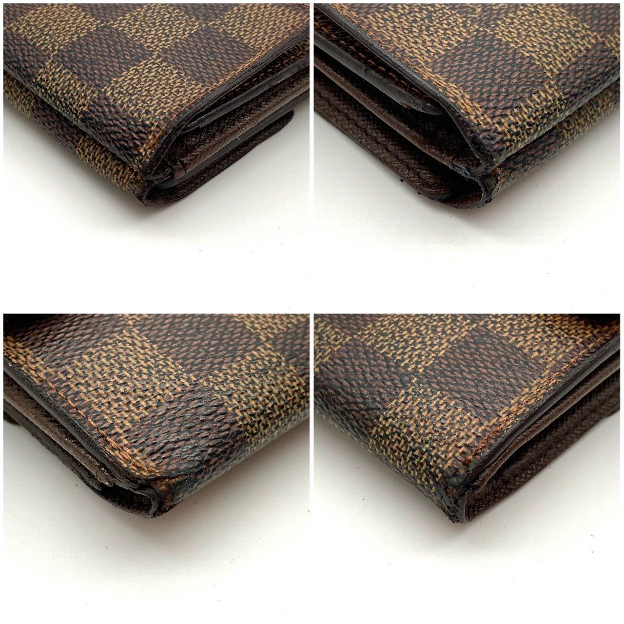 【美品】ダミエ ポルトモネ ビエ カルトクレディ 三つ折り財布 超美品】ルイヴィトン◇ポルトモネビエ カルトクレディ◇ダミエ◇折り