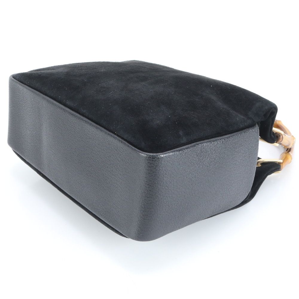 美品 グッチ バンブー 2way レザー ハンドバッグ オールド ブラック 楽天市場】GUCCI グッチ ヴィンテージ バンブー ブラック 黒 ナイロン