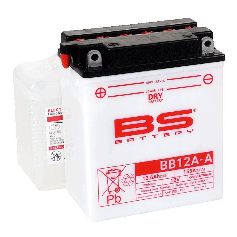 開放型バッテリー YUASA FB12A-A YB12A-A 互換 ユアサ bb12a－a
