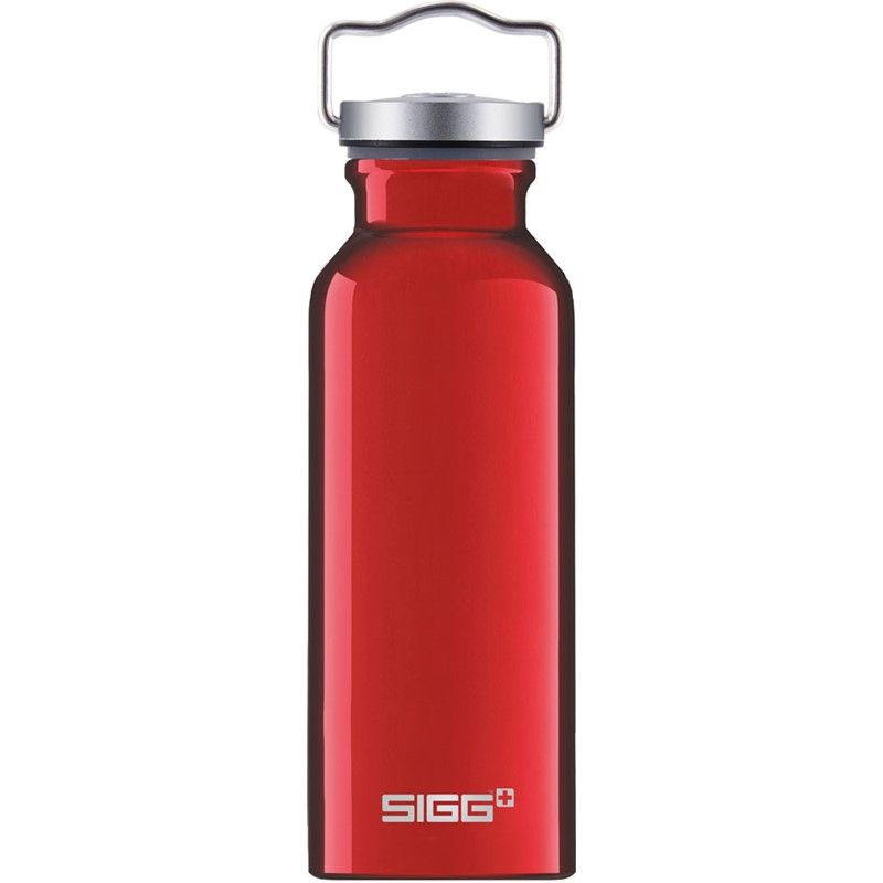 アルミオリジナル レッド 水筒 トラベラー アルミニウム製ボトル 0.5L