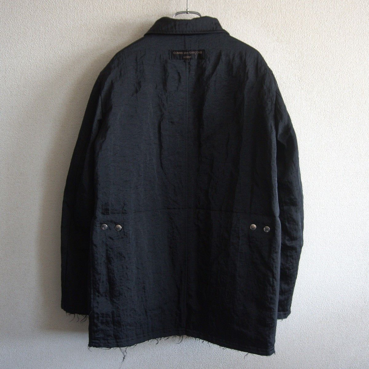2002AW/田中オム】COMME des GARCONS HOMME【縮絨 断ち切り
