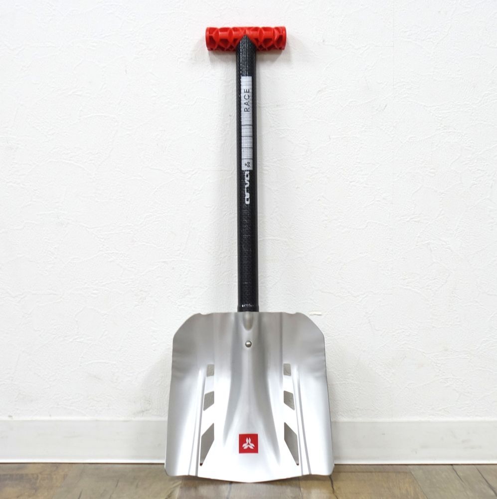 美品 アルバ arva RACE スノー ショベル レース スコップ バックカン
