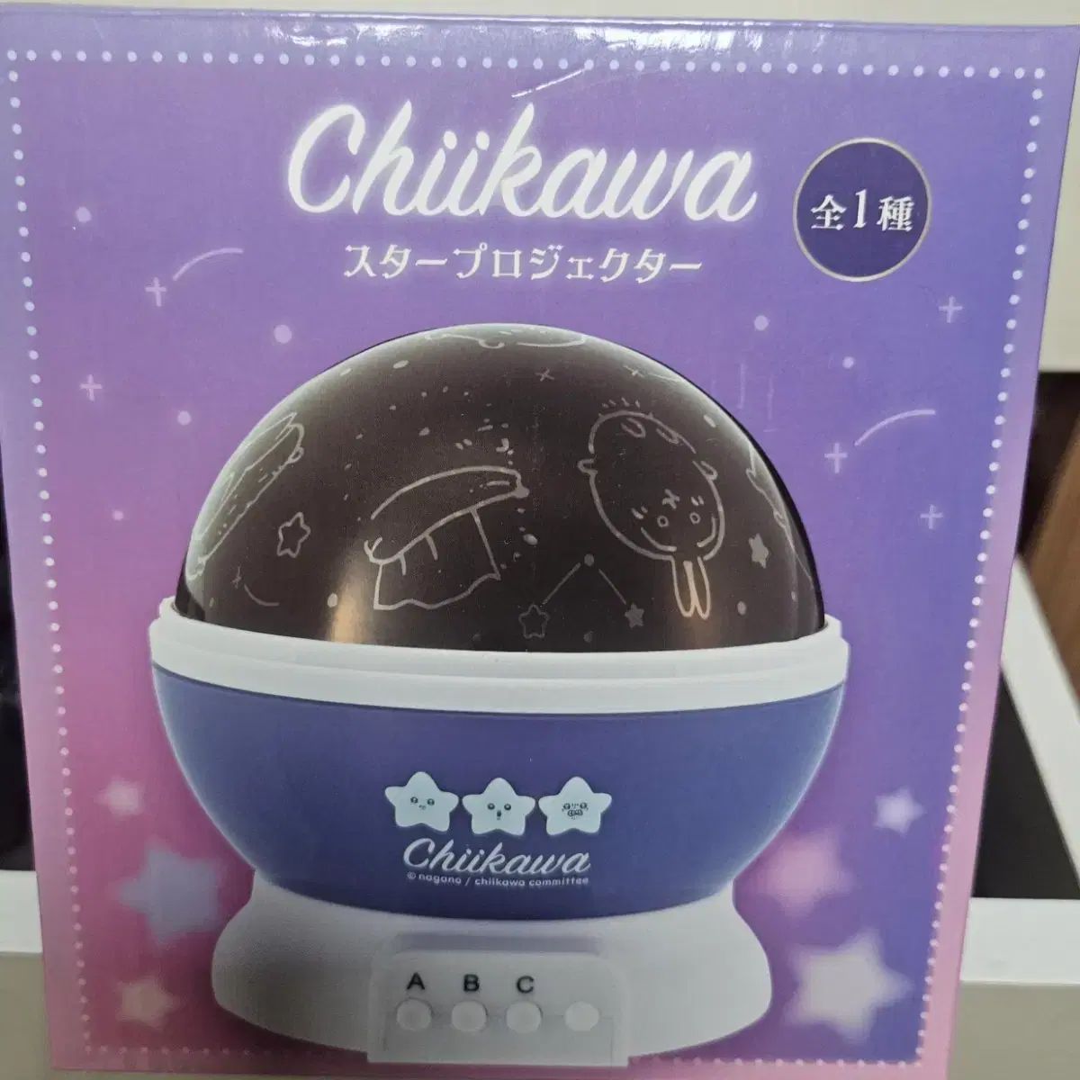 ちいかわ カメラ型ライト スタープロジェクター 2個セット