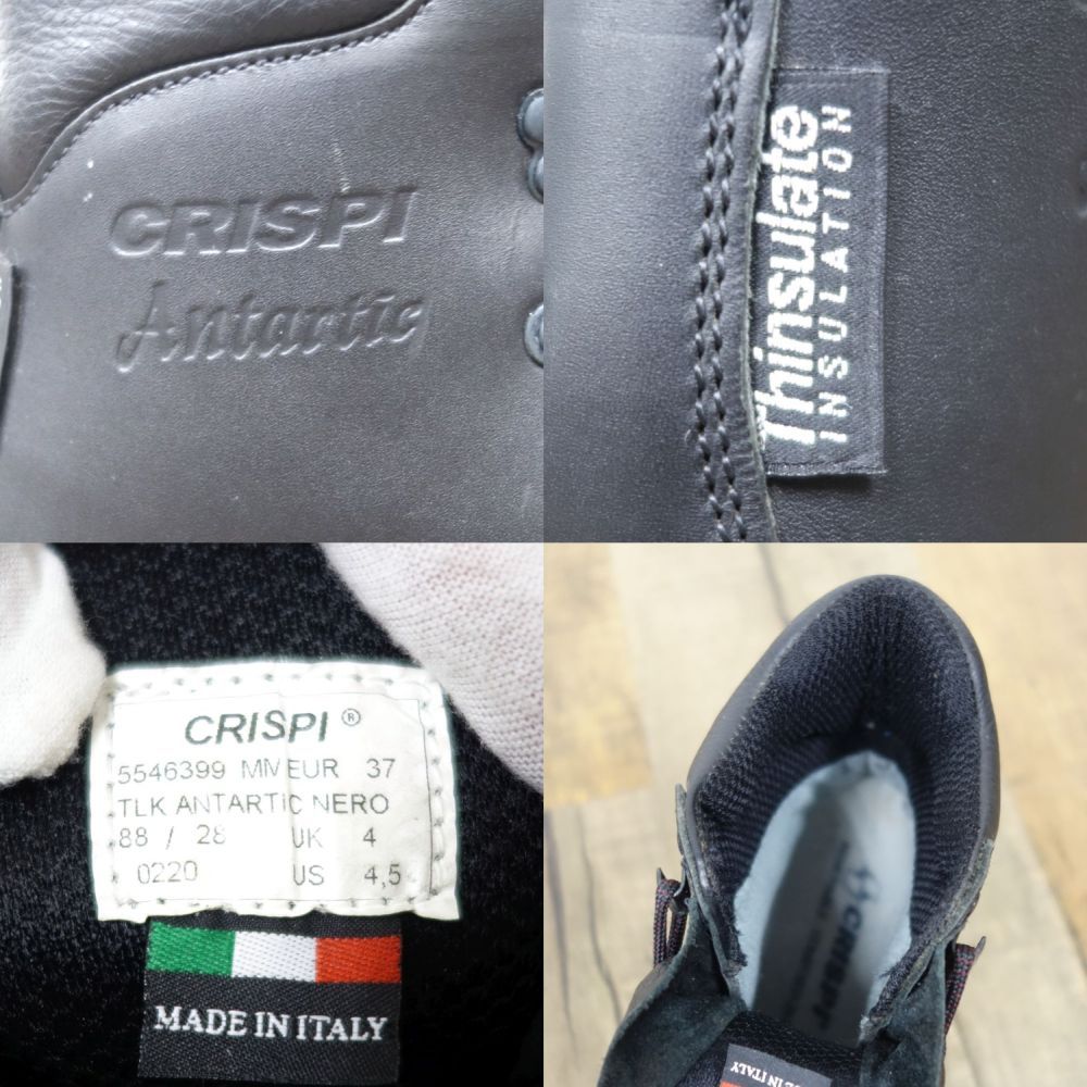 美品 クリスピー CRISPI ANTARTIC テレマーク スキー レザー ブーツ