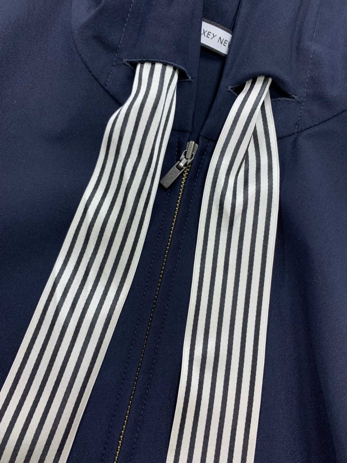 フォクシーニューヨーク 42156 パーカー 40 ネイビー Marine Hoodie