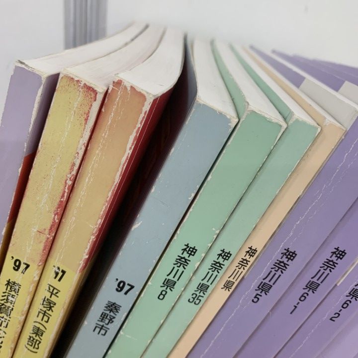 □01)【1点限り!】ゼンリン住宅地図 神奈川県 1993年～2006年 まとめ