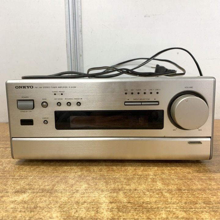 □01)【1点限り!】ONKYO R-810M チューナーアンプ/オンキョー