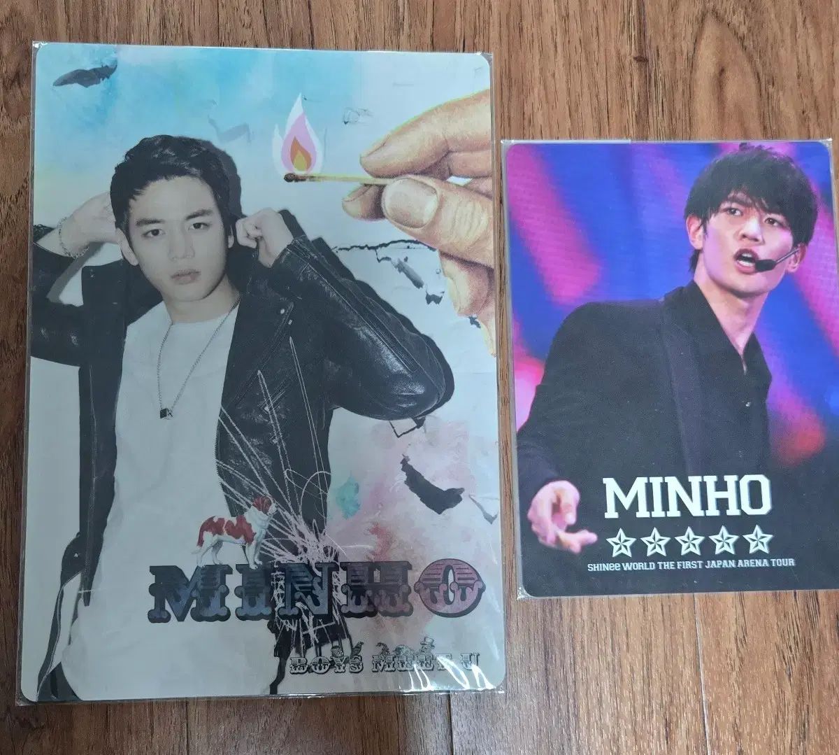 SHINee ミンホ 日本公式グッズ (下敷き) SHINee MINHO ミンホ Japan