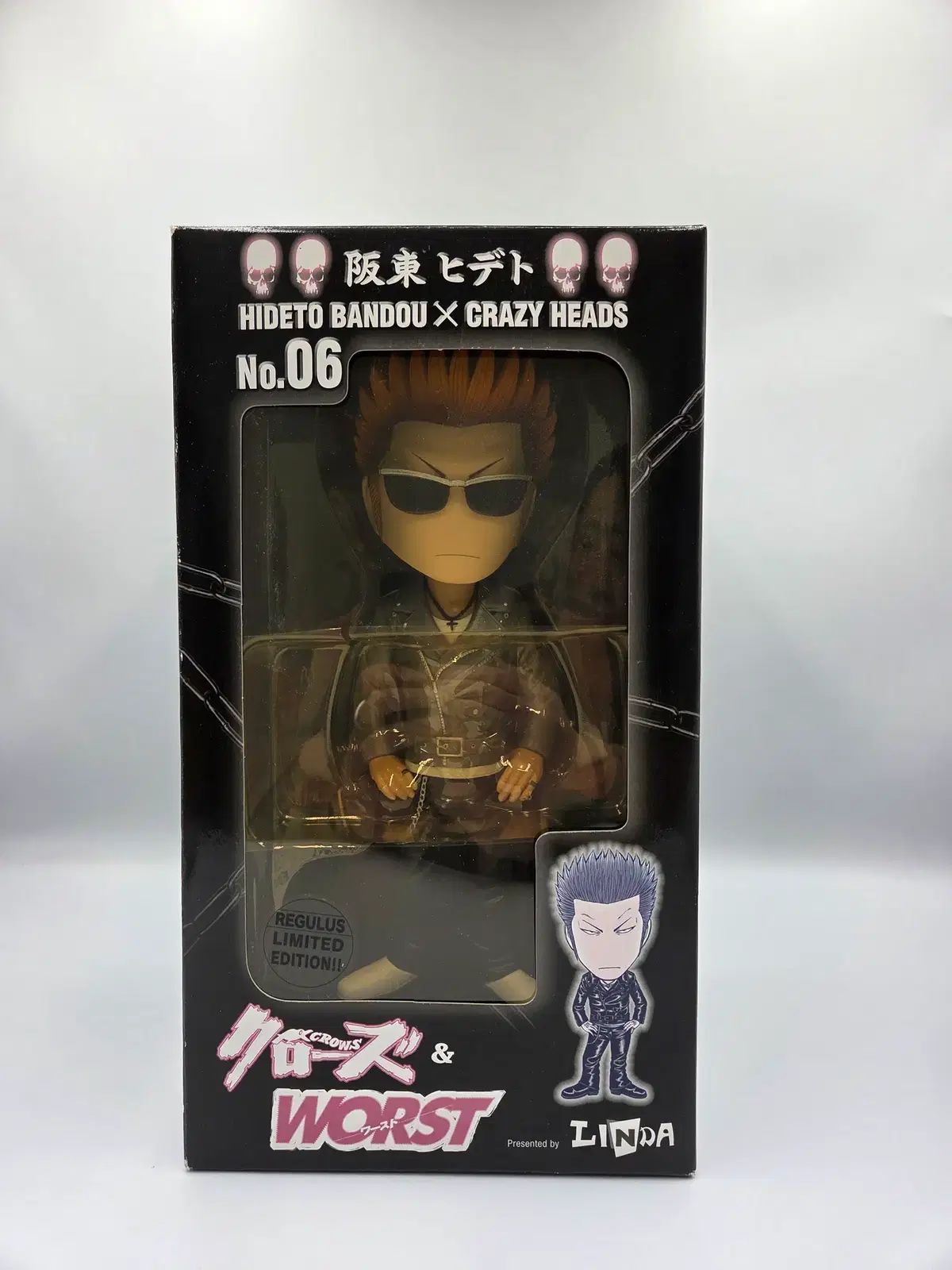 クローズ フィギュア クローズXWORST Hot Sauce Crazy Ver. HEAD 伴 秀