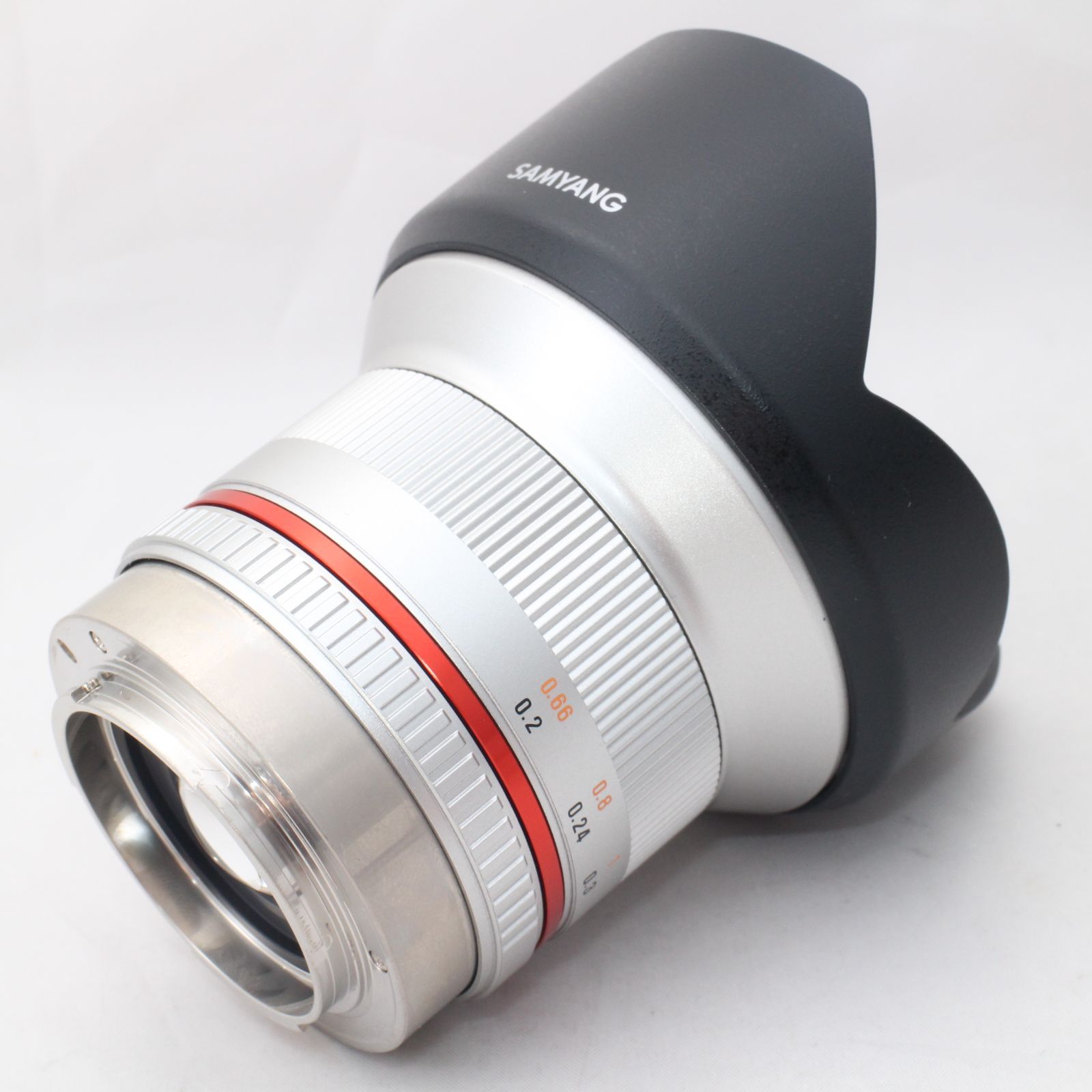☆美品☆ SAMYANG 単焦点広角レンズ 12mm F2.0 NCS CS シルバー FUJIFILM