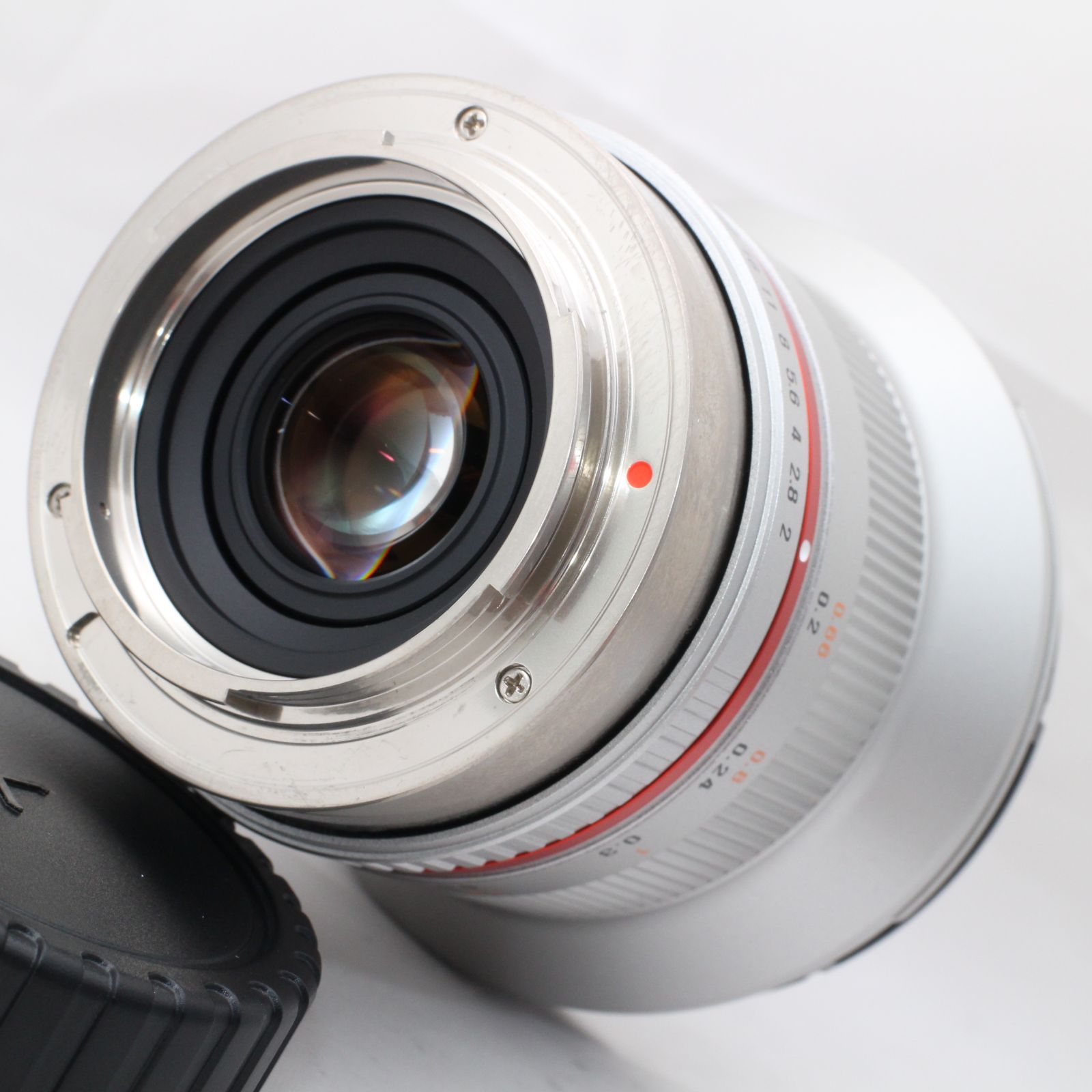 ☆美品☆ SAMYANG 単焦点広角レンズ 12mm F2.0 NCS CS シルバー FUJIFILM