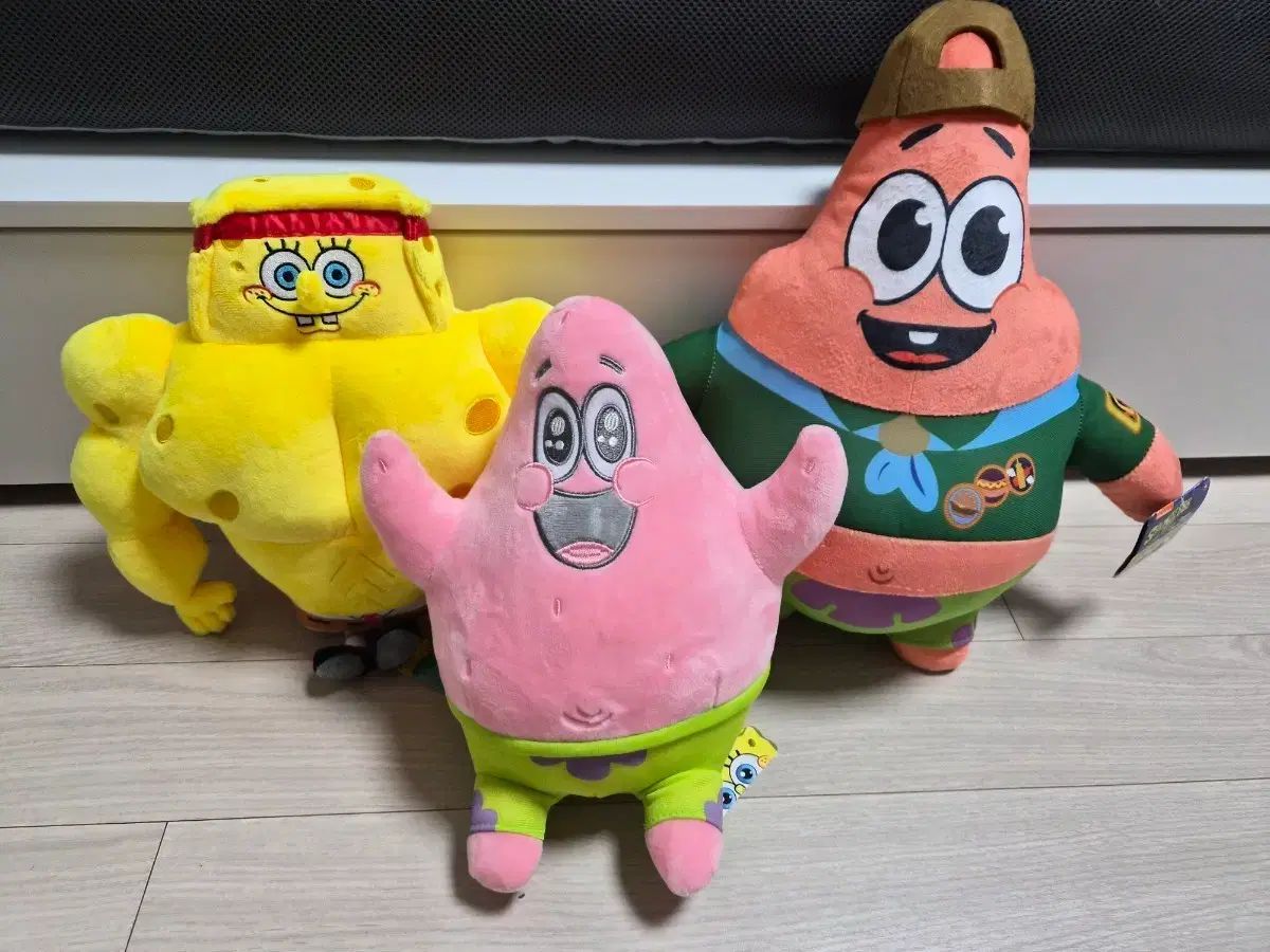大得価，新作 スポンジボブ パトリック ぬいぐるみ セット その他