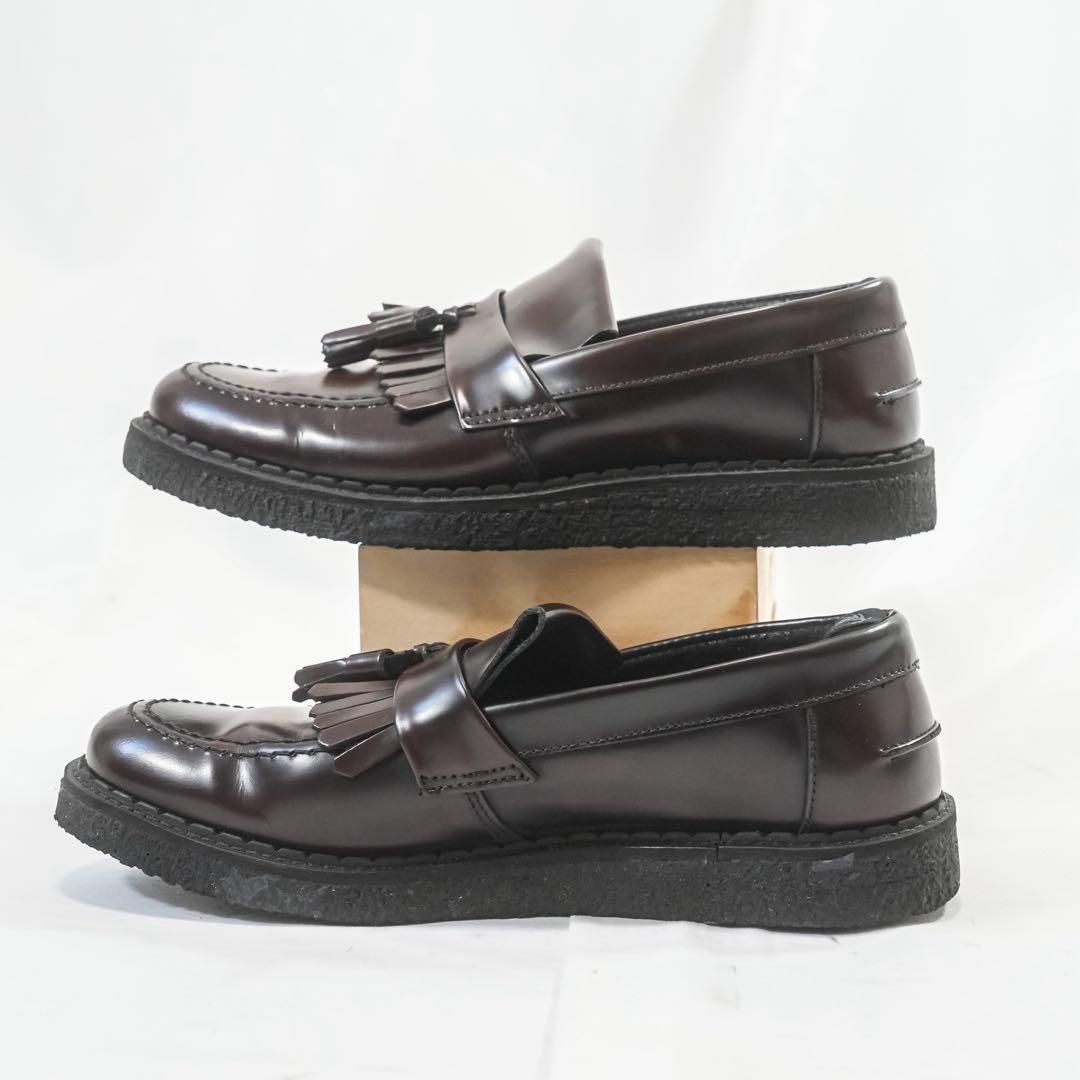 【美品】FREDPERRY×ECOX タッセルローファー フリンジ ☆美品☆ FREDPERRY×GEORGECOX タッセルローファー フリンジ - メルカリ