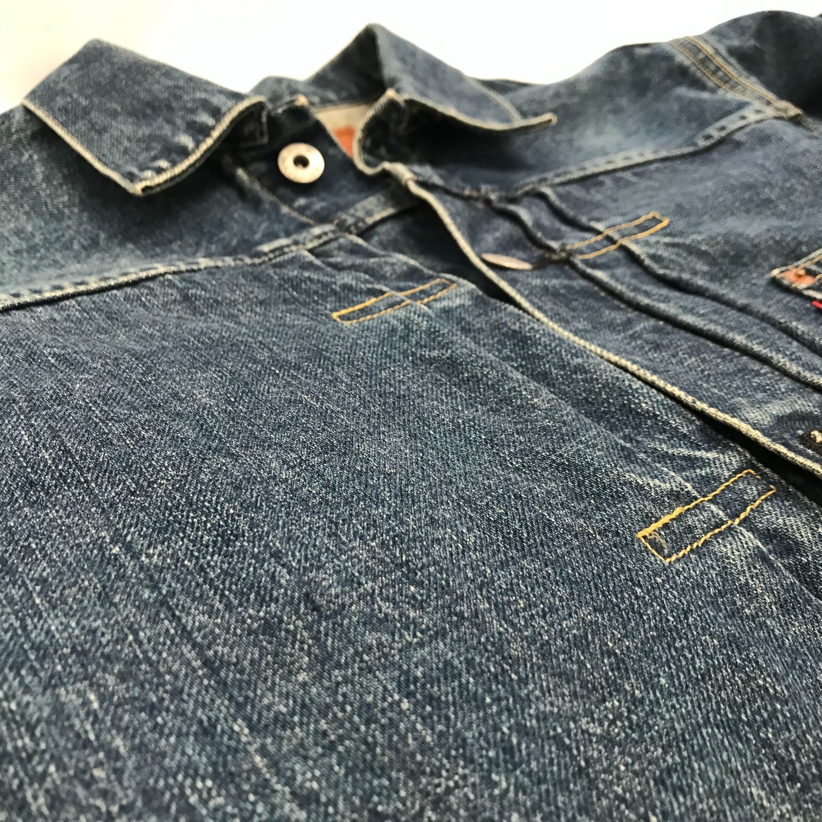 復刻 Levi's 71506XX 90s 大戦モデル 日本製 Gジャン 38 ブルー メンズ